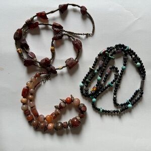 3 Boho Necklaces